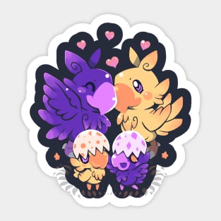 Loving Choco Family Sticker